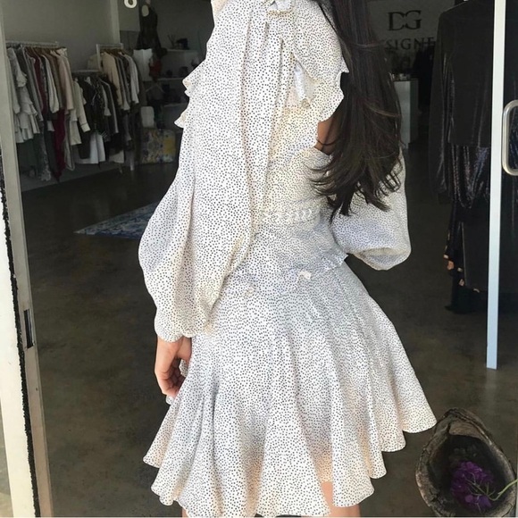 Acler Acler Wickham Dot Dress Sz US 4 NWT - Picture 4 of 14